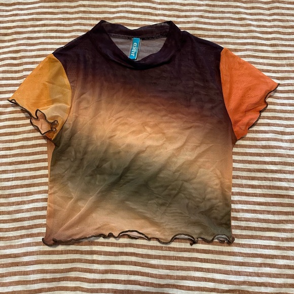 Jaded London Swim Mesh Top - Picture 2 of 3